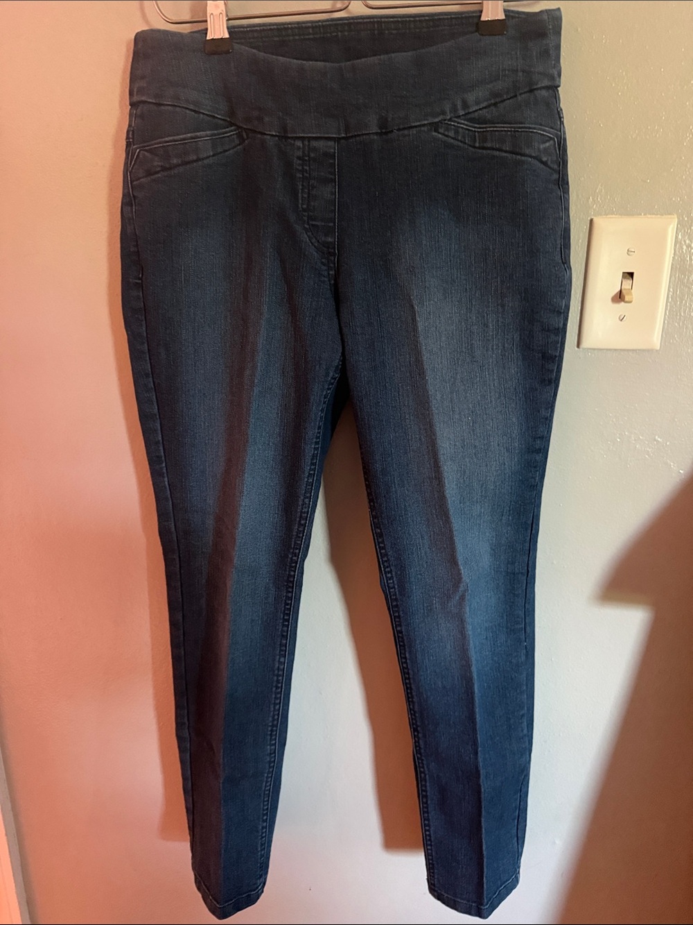 Westbound Dark Blue Skinny Pull-On Jeans